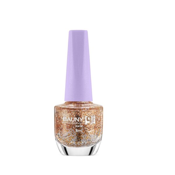 BAUNY ESMALTE GLITTER 9FREE 9ML - COR MAYA